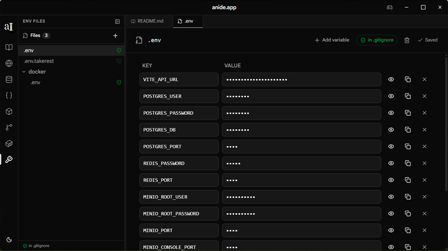 .env Manager