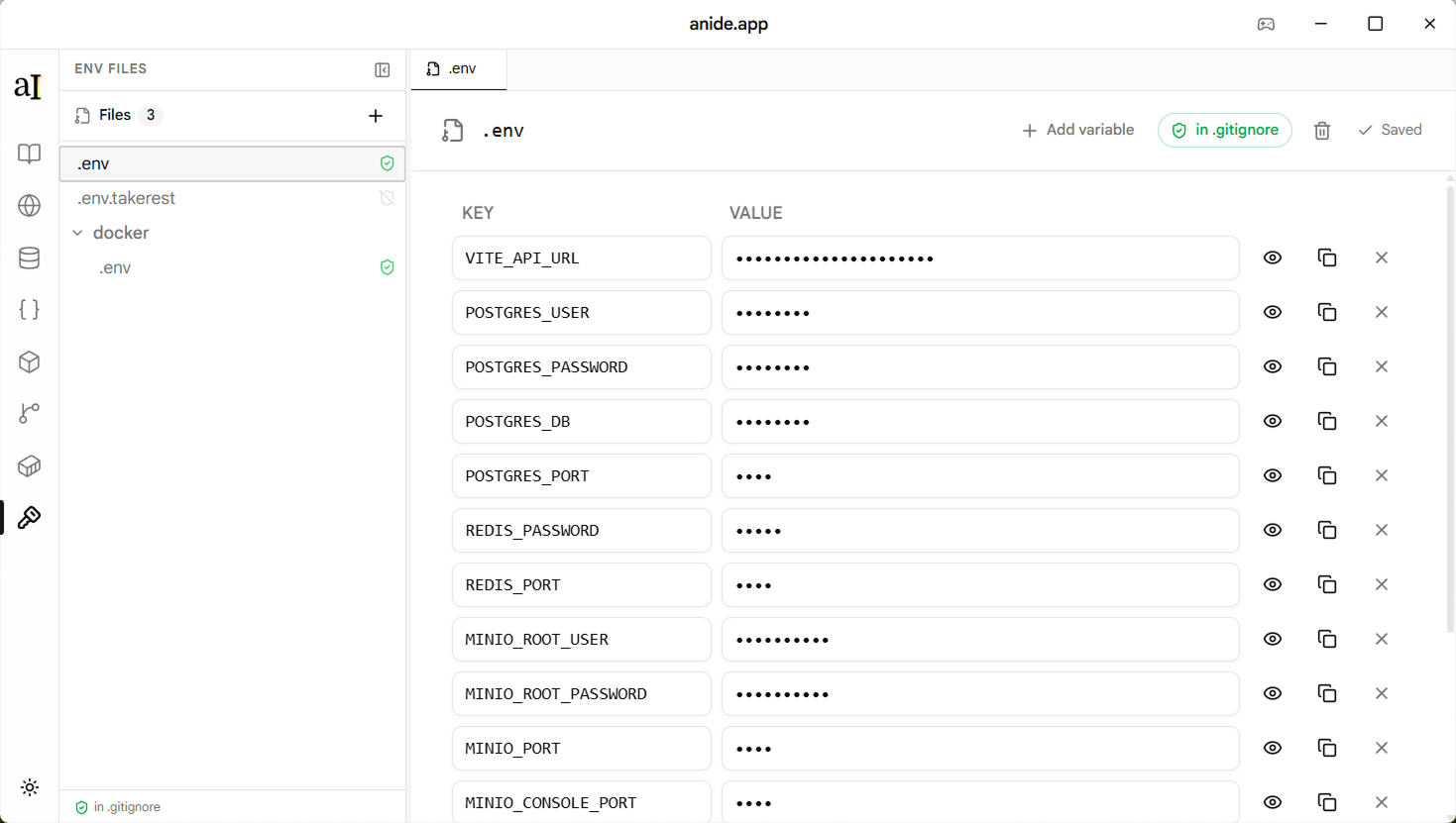 .env Manager